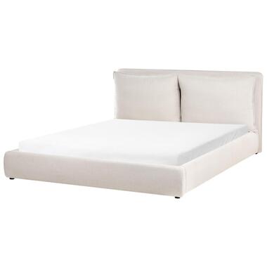 Lit avec sommier Tissu BAJONNA 180 x 200 cm Beige product