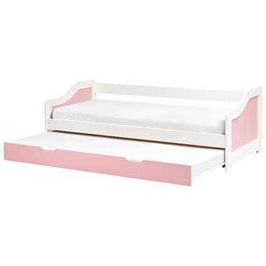 Lit gigogne Bois de pin LUNERAY 90 x 200 cm Rose product