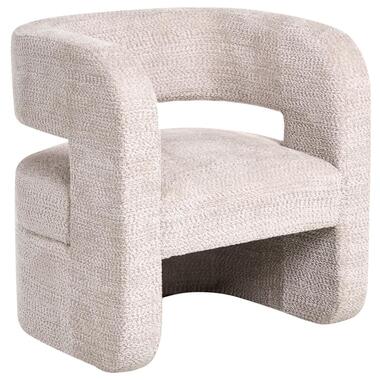 VIDSEL - Fauteuil - Beige - Stof product