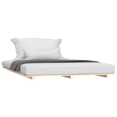 vidaXL - cadre de lit - Brun - Bois de pin product