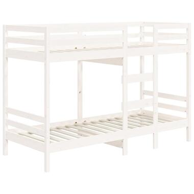 vidaXL - lit superposé - Blanc - Bois de pin product