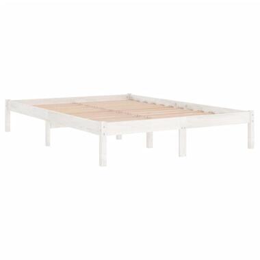 vidaXL - cadre de lit - Blanc - Bois product