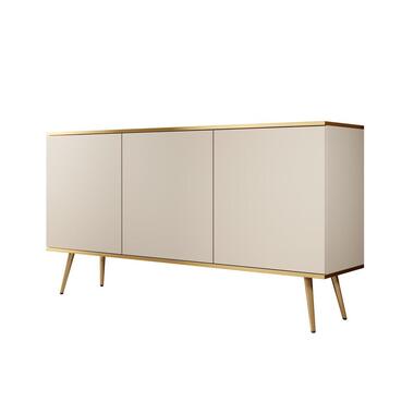 Meubella - Dressoir Orleans - Beige - 160 cm product