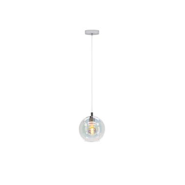 Suspension EGLO Ariscani 2 - E27 - ø 20 cm - verre coloré - chrome product