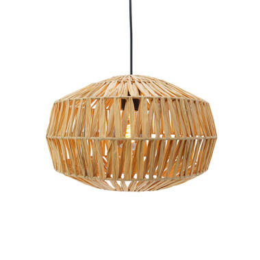 EGLO Sheldon Hanglamp - E27 - Ø 38 cm - Bruin/Zwart - Papier product