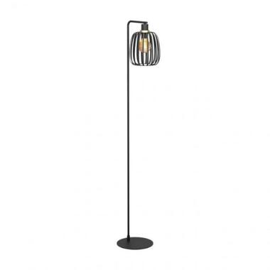 Lampadaire EGLO Pocicas - E27 - 151 cm - noir/or product