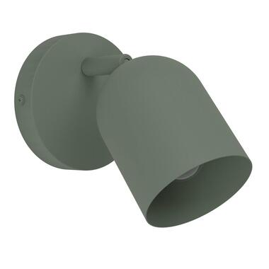 EGLO Tilston Spot - E14 - 12 cm - Groen - Kantelbaar product