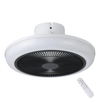 EGLO Sangineto Plafondlamp met ventilator - DC LED-CCT - Wit/Zwart product