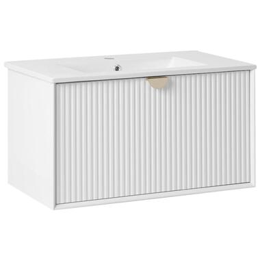Meuble sous-lavabo avec vasque BONAIRE 80 cm 43 cm Blanc product