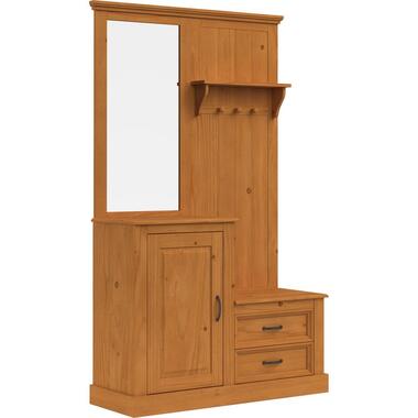 Selma - Armoire avec miroir et 1 porte 2 tiroirs en pin product