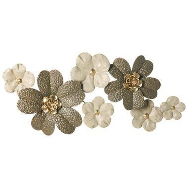 Décoration murale Fleur LANTHANUM Métal 52 cm Beige product