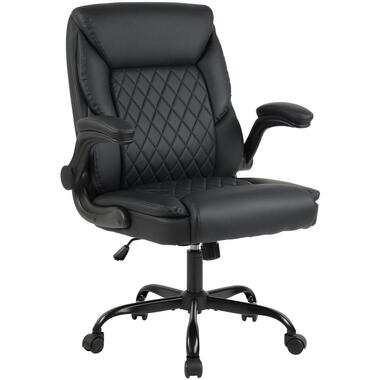 CLP Bureaustoel Medfield zwart Frame - Kunstleer - zwart product
