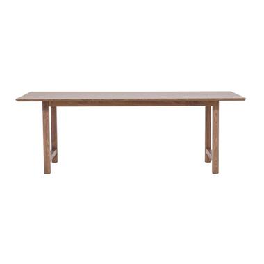 Svea - Dubois eettafel - 220 x 100 cm - bruin product