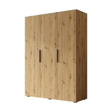 Meubella - Kledingkast Marquesa - Eiken - 150 cm product