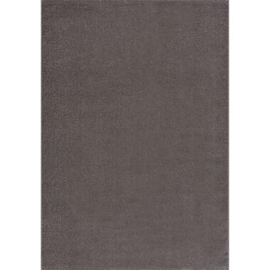 Tapis uni carré à poils ras - Gris - 250x250 cm - Tapis moderne Salon, Chambre product