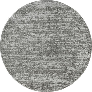 Relax Oslo - Laagpolig Effen Tapis - Rond - Modern Tapijt - Grijs - 240 CM ROND product