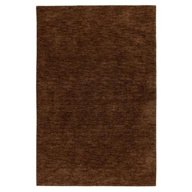 Comfy Soft Vloerkleed - Bruin Effen - 160x230 cm - Soft Touch Laagpolig Tapijt product