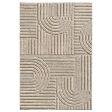 Tapis Moderne Japandi - Beige - Bohème Scandinave - Poils Ras 200x290 cm product