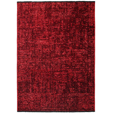 SPACE Tapis Velours Uni - Rouge - 200x290 cm - Poils Ras Salon Moderne product