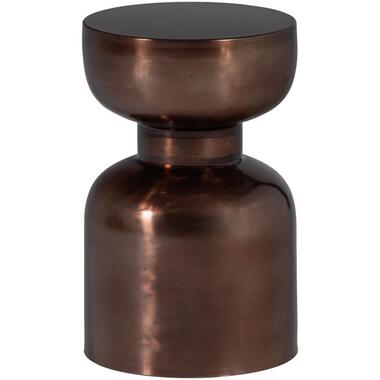 WOOOD Frits Bijzettafel - Metaal - Brons - 47x30x30 product