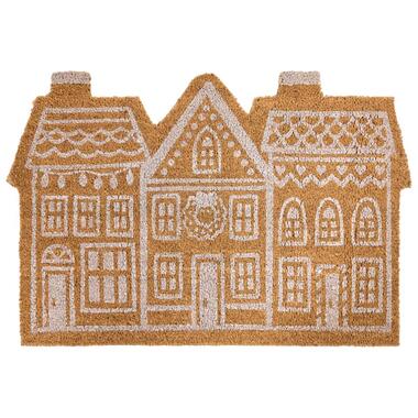Paillasson MUHIKAP Naturel 60 x 90 cm Motif de Noël Fibre de coco product