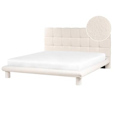 Lit avec sommier Bouclé CRESSAT 180 x 200 cm Blanc cassé product