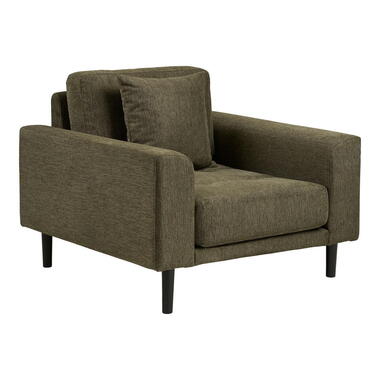 Fauteuil En Tissu Vert - 92x90x54cm - Lido product