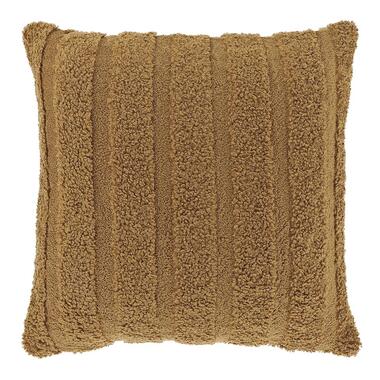 Unique Living - Coussin décoratif Borah 45x45cm - Cuir Marron product