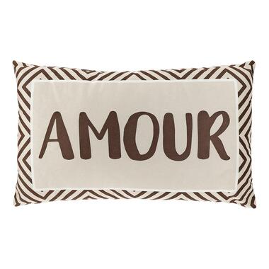 Unique Living - Coussin décoratif Texte 30x50cm - Design 1 product