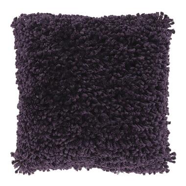 Unique Living - Coussin décoratif Ray 45x45cm - Violet foncé product
