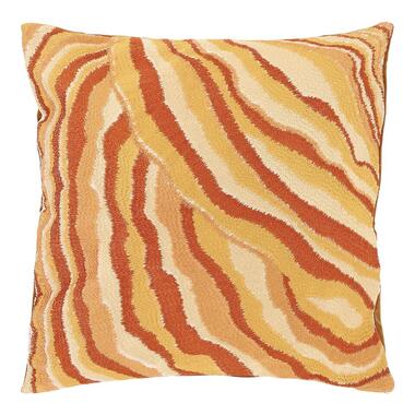 Unique Living - Coussin décoratif Ezra 45x45cm - Flamme Orange product