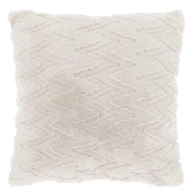 Unique Living - Coussin décoratif Liora 45x45cm - Blanc Tourterelle product