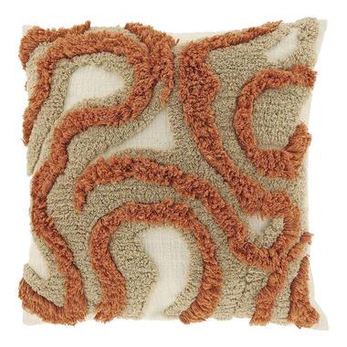 Unique Living - Sierkussen Calin 45x45cm - Orange Flame product