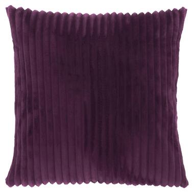 Unique Living - Sierkussen Dez 45x45cm - Dark Purple product