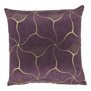 Unique Living - Sierkussen Celina 45x45cm - Dark Purple product