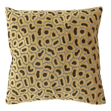 Unique Living - Coussin décoratif Mirelle 45x45cm - Jaune Glowy product