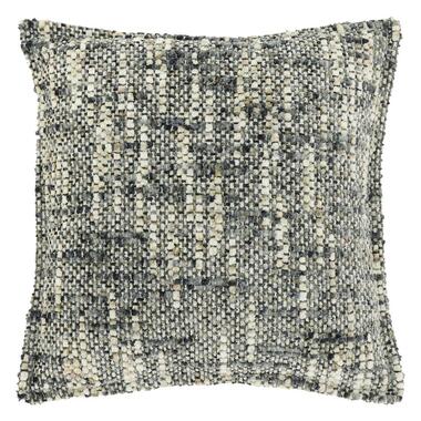 Unique Living - Coussin décoratif Eva 45x45cm - Bleu foncé product