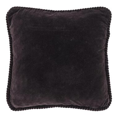 Unique Living - Coussin décoratif Carmel 45x45cm - Violet foncé product