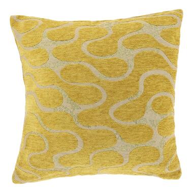 Unique Living - Coussin décoratif Lux 45x45cm - Jaune Glowy product