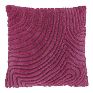 Unique Living - Coussin décoratif Jace 45x45cm - Fuchsia product
