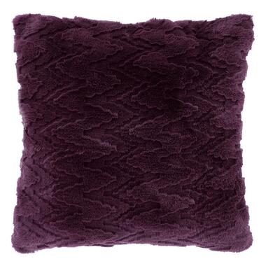 Unique Living - Sierkussen Liora 45x45cm - Dark Purple product