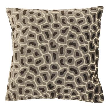 Unique Living - Sierkussen Mirelle 45x45cm - Taupe product