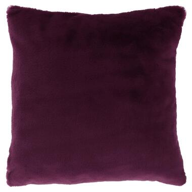Unique Living - Coussin décoratif Klaas 45x45cm - Violet foncé product