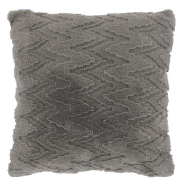 Unique Living - Coussin décoratif Liora 45x45cm - Gris foncé product