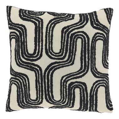 Unique Living - Coussin décoratif Jorina 45x45cm - Noir product