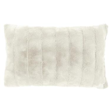 Unique Living - Coussin décoratif Norah 40x60cm - Blanc Tourterelle product