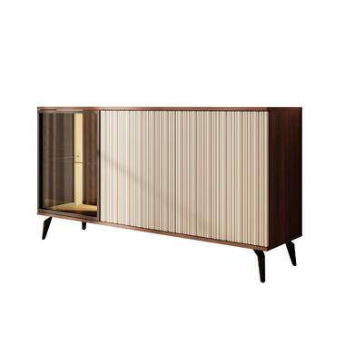 Meubella - Riverhead - Dressoir - Beige/Eiken - 154x39x80 cm product