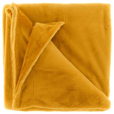 Unique Living - Plaid Klaas 150x200cm - Glowy Yellow product