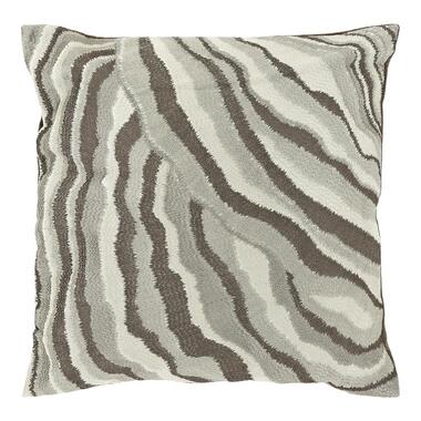 Unique Living - Sierkussen Ezra 45x45cm - Chateau Grey product