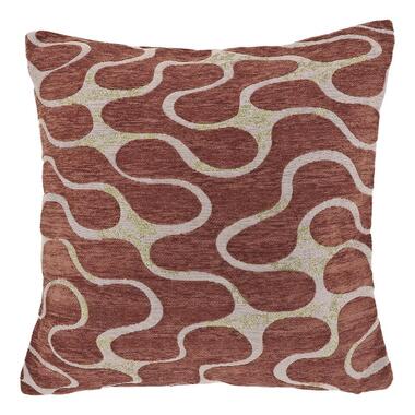 Unique Living - Sierkussen Lux 45x45cm - Marsala product